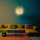 EIGEN Pendant Light for Ceiling - Wooden Hanging Lights for Living Room, Chandelier for Living Room Modern