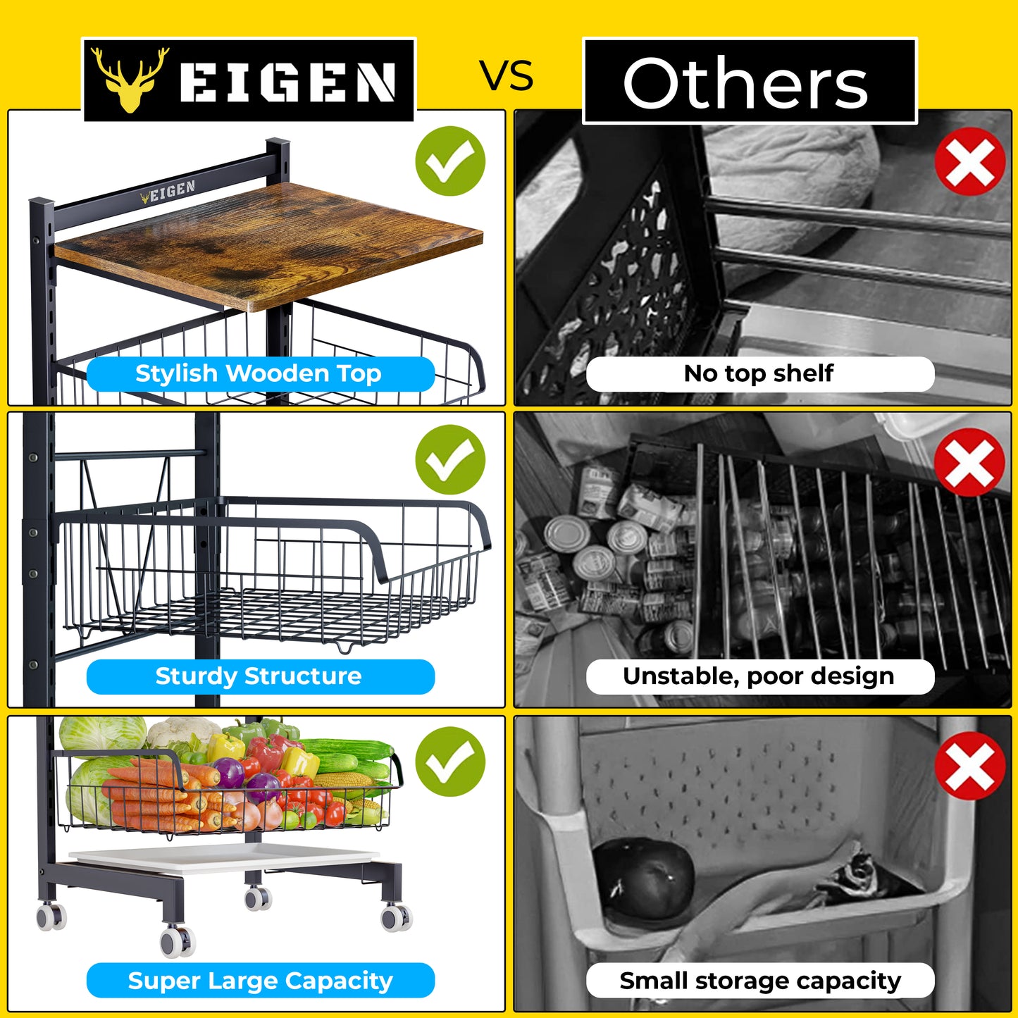 Eigen Kitchen Trolley